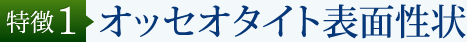 オッセオタイト表面性状